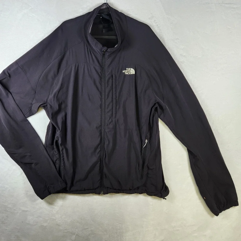 The North Face Black Full‎ Zip Jacket Men XL